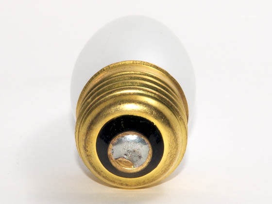 Bulbrite 409060 60EFF 60 Watt, 130 Volt Frosted Bent Tip Decorative Bulb