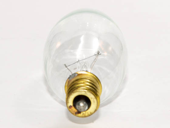 Bulbrite 400525 25CTC/HV (220V) 25W 220V Clear Blunt Tip Decorative Bulb, E12 Base