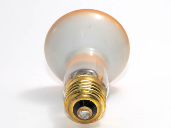 Bulbrite 222050 50R20A  (Amber) 50W 120V R20 Amber Reflector Flood E26 Base