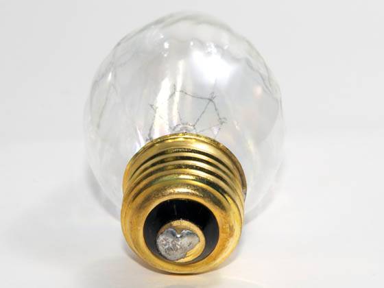 Bulbrite 421140 40F15CL 40W 130V F15 Clear Fiesta Decorative Bulb, E26 Base