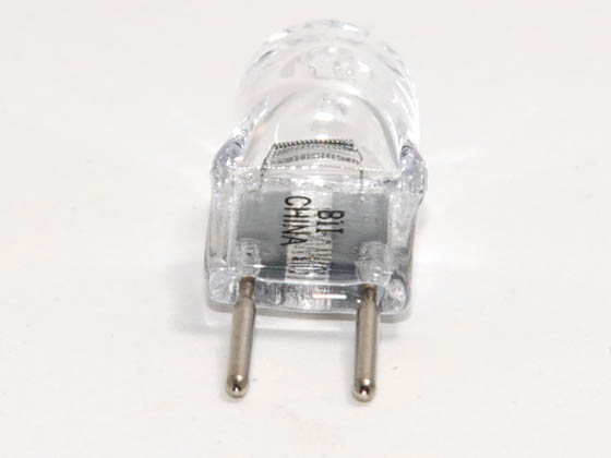 Bulbrite 650050 Q50GY6/12 50W 12V T3 Clear Halogen 6.35mm Bipin Bulb