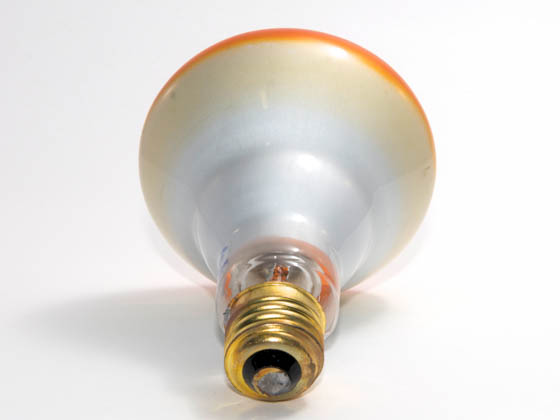 Westinghouse A04667 75R30/A/FL (130V, Amber) 75W 130V BR30 Amber Reflector Bulb, E26 Base