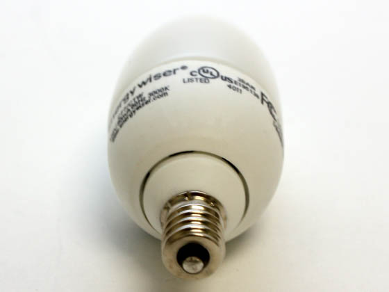 Bulbrite 513007 CF7/CTW 40 Watt Incandescent Equivalent, 7 Watt, 120 Volt Torpedo CFL Bulb