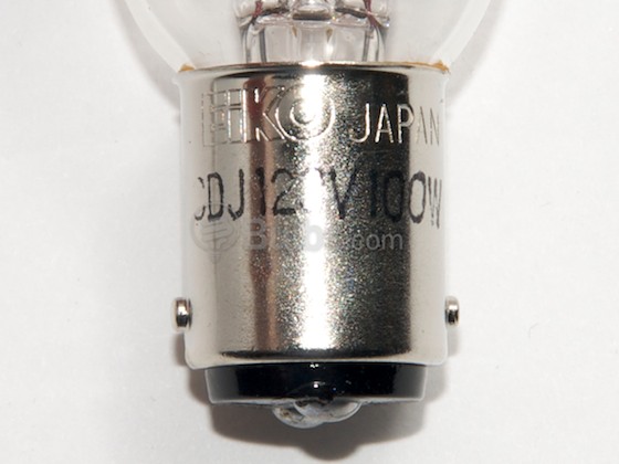 Eiko W-CDJ CDJ 100 Watt, 120 Volt Top Frosted Stage Studio Bulb