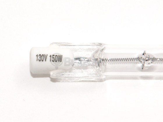 Eiko W-Q150W/S130V Q150W/S130V 150W 130V T3 Clear Short Halogen Bulb