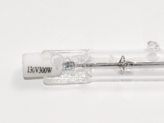 Eiko W-Q300W/S130V Q300W/S130V 300 Watt, 130 Volt T3 Clear Short Halogen Bulb