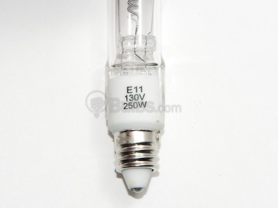 Eiko W-Q250CL/MC-130V Q250CL/MC-130V 250W 130V T4 Clear Halogen Mini Can Bulb
