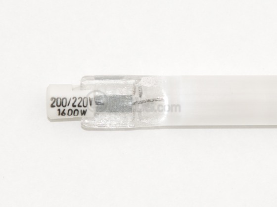 Eiko W-17032 17032 (Frosted) 1600 Watt, 200-220 Volt Frosted Halogen Heat Lamp Bulb