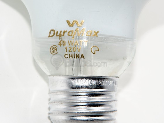 Philips Lighting 168583 40G40/W/LL (120V) Philips 40 Watt, 120 Volt G40 White Long Life Globe Bulb