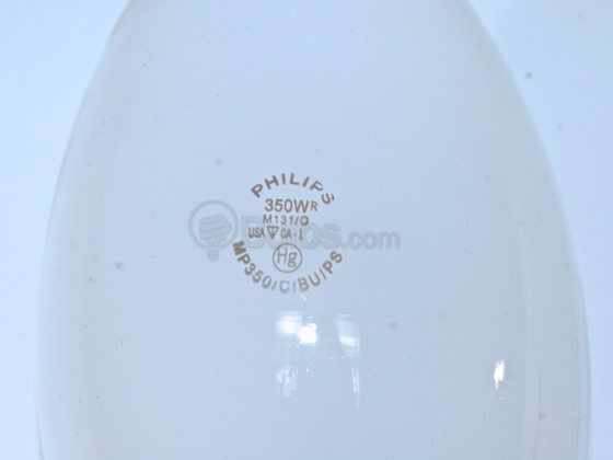 Philips Lighting 391029 MP350/C/BU/PS Philips 350 Watt, ED-37 Protected Metal Halide Lamp with Mogul Base.