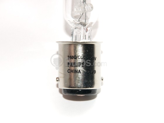 Philips Lighting 146662 250Q/CL/DC  ESS Disc. w/o sub Philips 250 Watt, 120 Volt ESS Bulb