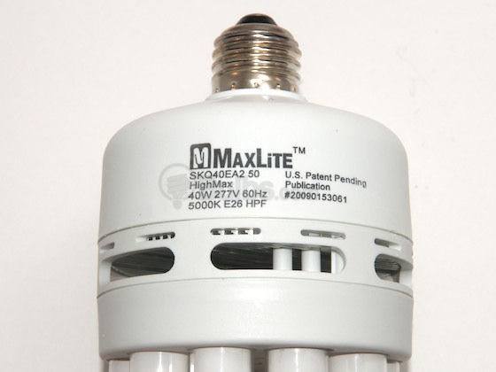 MaxLite M11183 SKQ40EA250 (277V) 40W 277V Commercial Grade Bright White CFL Bulb