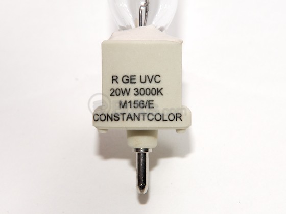 GE GE29703 CMH20/T/U/830/G12 20 Watt T4.5 Warm White Metal Halide Single Ended Bulb
