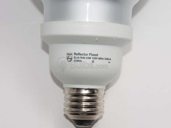 Philips Lighting 157024 Marathon EL/A R40 23W ALTO Philips 120 Watt Incandescent Equivalent, 23 Watt, 120 Volt R40 Warm White Reflector CFL Bulb