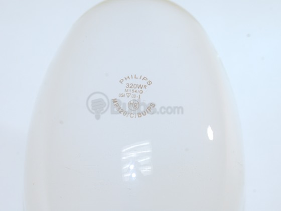 Philips Lighting 130401 MP320/C/BU/PS Philips 320 Watt, Coated ED37 Protected Pulse Start Metal Halide Lamp