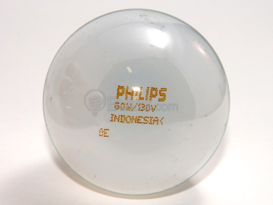 Philips Lighting 374710 60A (130V) Philips 60 Watt, 130 Volt A19 Frosted Bulb
