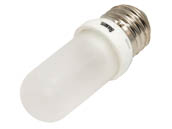 Bulbrite B614102 Q100FR/EDT (Frost) 100W 120V T8 Frosted Halogen Bulb