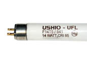 Ushio U3000378 F14T5/841 14W 22in T5 Cool White Fluorescent Tube