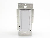 Lutron Electronics DVCL-253P-WH Lutron Diva 250W, 120V LED/CFL Slide Dimmer and Paddle On/Off 3-Way Switch, White