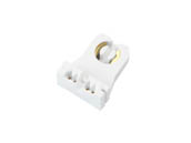 Satco Products, Inc. 80-1254 MED FL SKT UNSHUNTED T8 T12 Satco Non Shunted Medium Bi-pin Socket for Rapid Start Applications