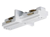 Satco Products, Inc. TP144 MINI STRAIGHT WHT I CONNECTOR Satco Mini Straight Connector For White Track