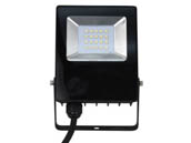 NaturaLED 7761 LED-FXFDL10/50K/BK 10 Watt, 100 Watt Equivalent, 5000K LED Flood Light Fixture with Yoke Mount