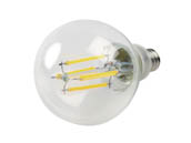 Bulbrite 776873 LED4G16/27K/FIL/3 Dimmable 4W 2700K G-16 Filament LED Bulb, Enclosed Rated