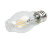Satco Products, Inc. S9575 4.5BT15/CL/LED/E26/27K/120V Satco Dimmable 4.5W 2700K BT15 Filament LED Bulb, Enclosed Fixture Rated
