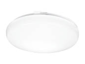 Lithonia Lighting 216CM8 FMLRL 11 14840 M4 Lithonia Flush Mount 11" Round Dimmable LED 16W, 120V, 4000K, White