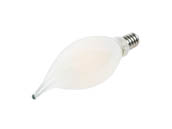 Euri Lighting VBA10-3020ef-4 Dimmable 4.5W 2700K Decorative Frosted Filament LED Bulb, Enclosed Fixture and Wet Rated