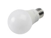 MaxLite 14099392-8 E6A19DLED30/G8 Maxlite Dimmable 6W 3000K A19 LED Bulb, Enclosed Rated
