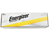 Energizer Industrial EN95 Alkaline D Batteries, 24 Pack