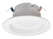 Halco Lighting 99736 DL4FR9/950/LED3 Halco Dimmable 9W 5000K 90 CRI 4" Recessed LED Downlight, JA8 Compliant, Wet Rated, E26 Adapter Included