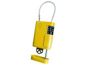 Kidde 001941 Yellow Locking Stor-A-Key Case With Cable