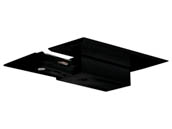 Satco Products, Inc. TP153 LIVE END FEED/CANOPY BLACK Satco Live End With Canopy For Black Track