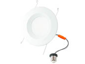 MaxLite 104666 RR613UCSW Maxlite Dimmable 13W 5"/6" 90 CRI 120-277V Color Selectable (2700K/3000K/3500K/4000K/5000K) Recessed LED Downlight, JA8 Compliant, Wet Rated