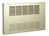 King Electric KCC4-2450-1-S-T2 48" Surface Mount Cabinet Heater 5000W 17,000 BTU Double Pole Thermostat with Knob 240V Almond
