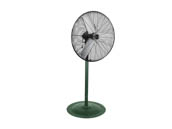 King Electric PFO-24 24" High-Velocity 3 Speed Oscillating Fan 7500 CFM With Stand 120V