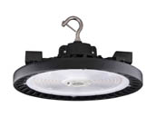 Satco Products, Inc. 65-770R1 LED UFO HIGHBAY CCT & WATT ADJ Satco Dimmable 200W/300W/350W HID Equivalent, Wattage Selectable (80W/100W/120W) and Color Selectable (3000K/4000K/5000K) Round UFO High Bay Fixture