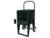 King Electric PKB2410-1-P Portable Utility Heater 10kW 34,100BTU 725CFM with Remote Sensor 208-240V