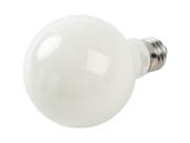 TCP FG25D4024E26SFR92 4W Dimmable G-25 AmberGlow LED 24K Filament Lamp Frosted Finish, E26 Base