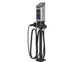 SemaConnect SC748-Full1-P (Blink Charging) Series 7 Dual Port With Pedestal Mount Cellular 48A 11.5kW