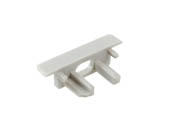 KLUS 24347 End Cap With Hole For MICRO-NK Channels, Gray