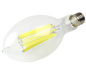 TCP FED37N40050E39CL 60W ED37 High Lumen HID Replacement LED Filament Lamp, 400W Equivalent, 5000K, E39 Base, Ballast Bypass