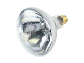 Value Brand BR40125E25-D-HL 125W 120V BR40 Heat Lamp Reflector E26 Base (Pack of 4)