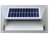 Light Efficient Design SL-SSL-1W-40K-GY-G2 Solera 4000K Off-Grid Solar LED Step Light Fixture