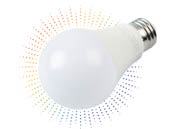 Simply Conserve L9W-A19-CCT-RGB-WIFI G2 9 Watt RGB Color Changing and Tunable White A-19 Smart Bulb