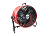 Ventamatic HVFF16T RED Maxx Air 16" 3-Speed High-Velocity Tilting Fan With Steel Shroud 120V