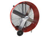 Ventamatic BF42BD RED Maxx Air 42" 2-Speed High-Velocity Belt Drive Fan With Steel Shroud 120V
