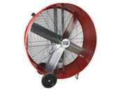 Ventamatic BF48BDRED Maxx Air 48" 2-Speed High-Velocity Belt Drive Fan With Steel Shroud 120V